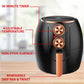 3.2QT Electric Copper Air Fryer