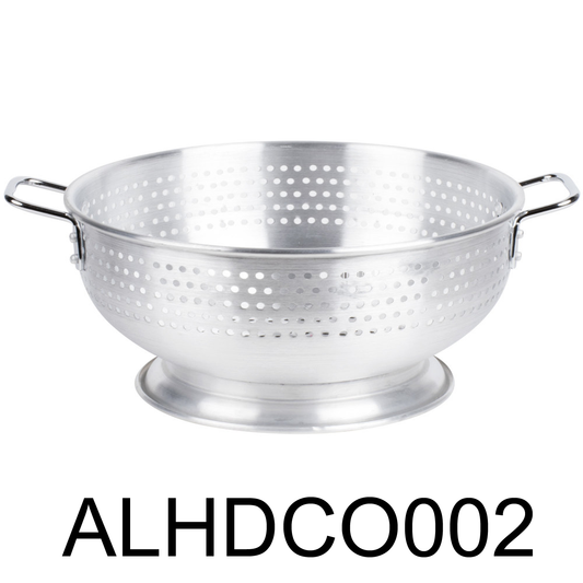 12 QT Aluminum Colander with Base and Handles