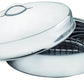 18" Stainless Steel Oval Turkey Roaster With Rack & Lid