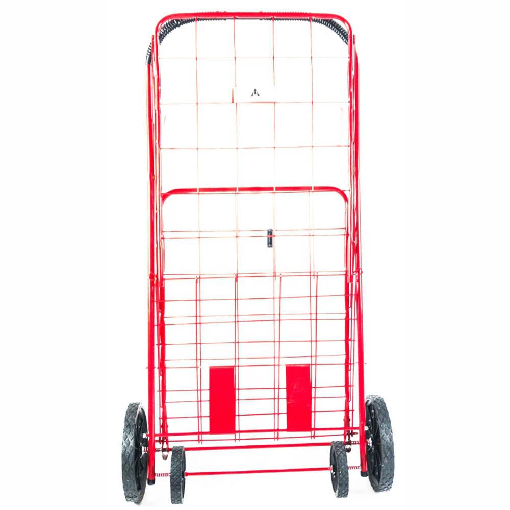 Heavy Duty Shopping Cart With Wheels
