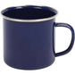 Deep Blue Enamel Coffee Mug