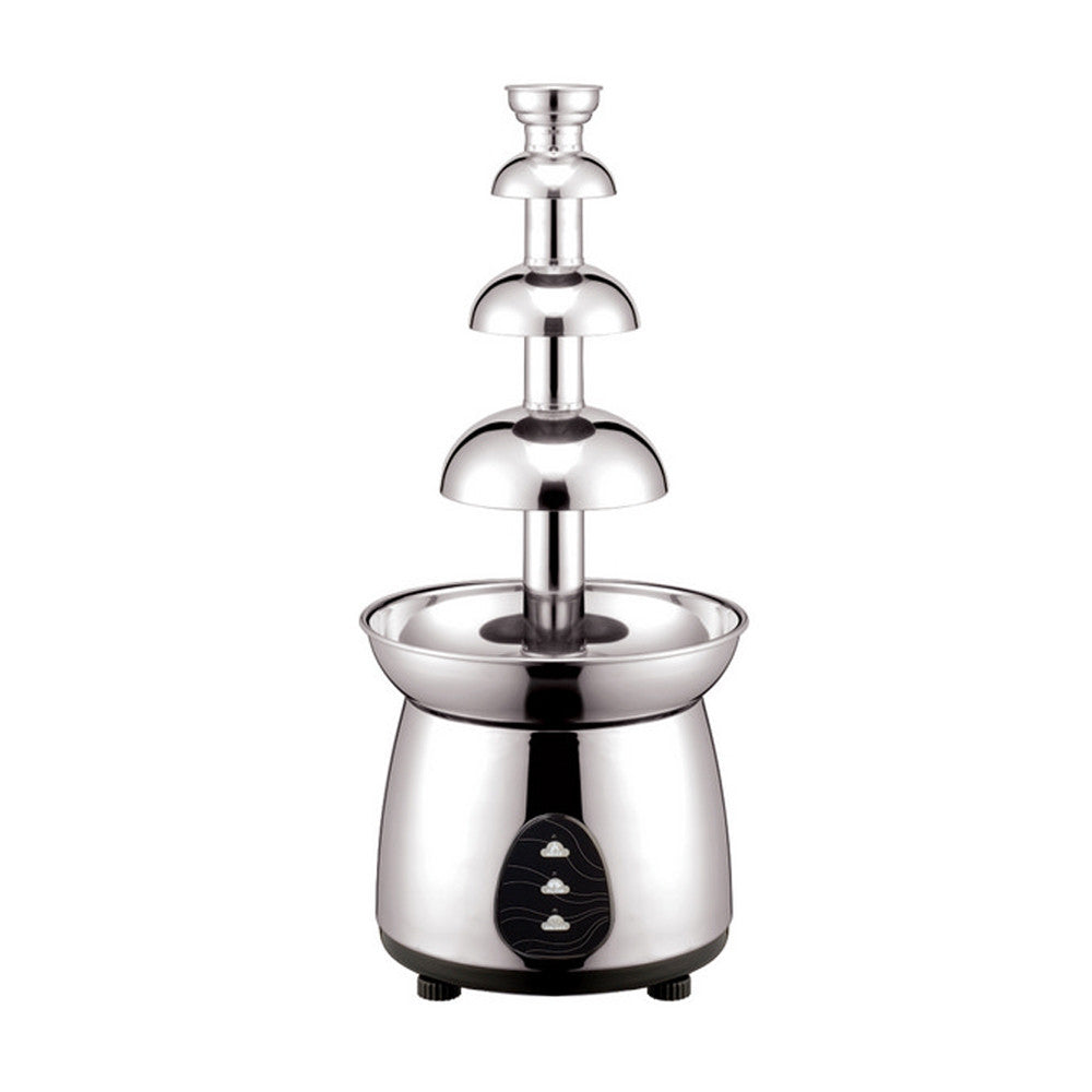 4 Tier Stainless Steel Electric Chocolate Fondue Fountain