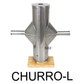 L-Churro Press Pastry Maker Galvanized Steel