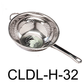 32cm Stainless Steel Colander with Leg & Long Handle