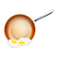 3 PC Copper Non Stick Fry Pan Set