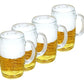 6 PC 10.5 Oz Cristar Jarro Cervecero Glasses