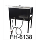 Pressure Freestanding Triple Basket Deep Fryer