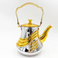1.1L Classy Tea Kettle With Wavy Gold Design