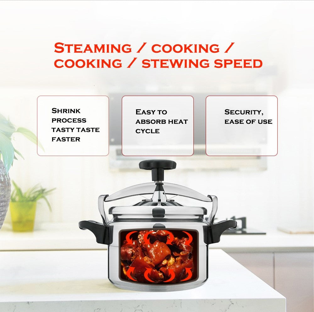 28cm Aluminum Pressure Cooker Soup Pot / Stew Pot Steamer