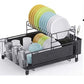 2 Tier Stainless Steel and Self-Draining Rack
