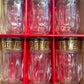 6 PC Gold Versace Inspired Turkish Design Glass Cups
