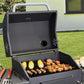 4 Burners BBQ Gas Grill- Charcoal Grill
