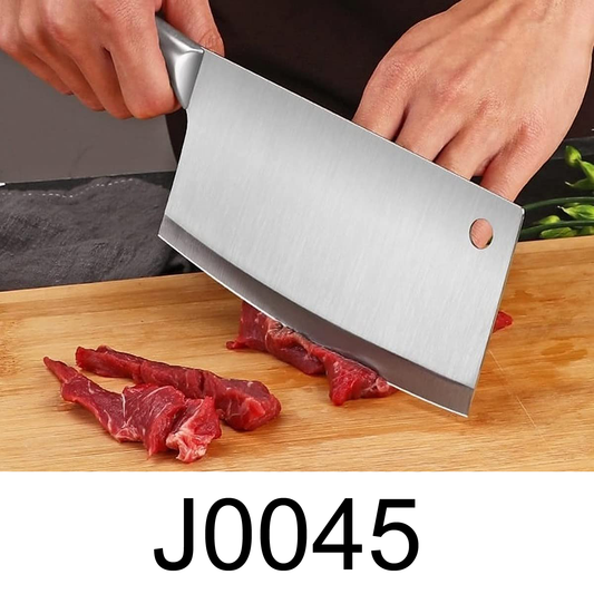 Meat & Boning Cleaver With Stainless Steel Handle