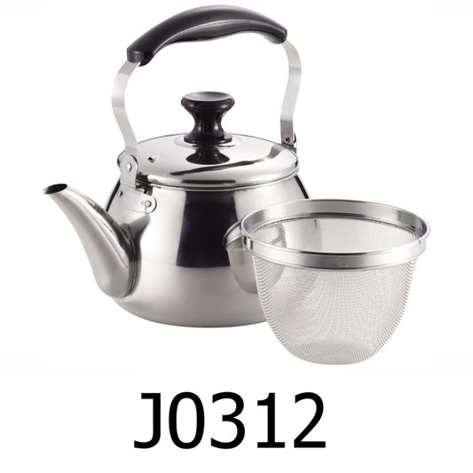 4 L Stainless Steel Tea Kettle With Tea Strainer