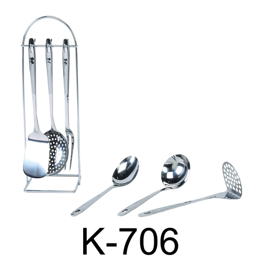 7 PC Kitchen Tool With Hanger
