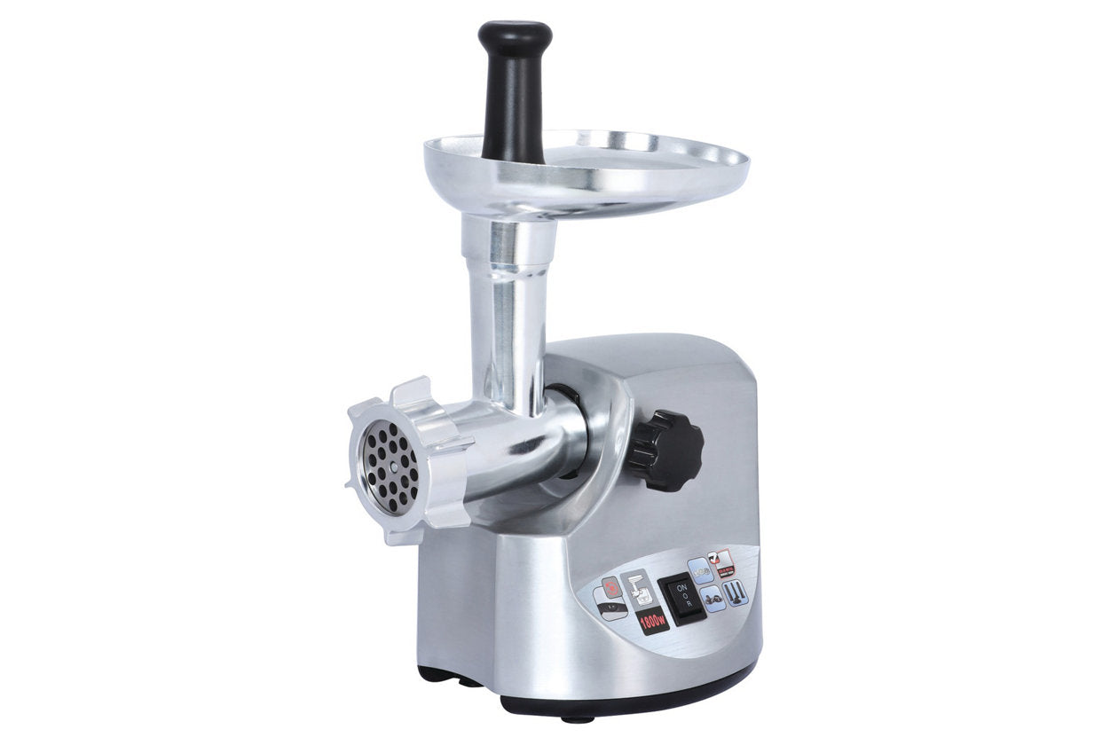 1800 Watts Silver Heavy Duty Meat Grinder & Sausage Stuffer Brentwood