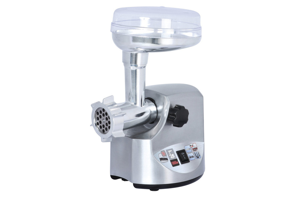 1800 Watts Silver Heavy Duty Meat Grinder & Sausage Stuffer Brentwood