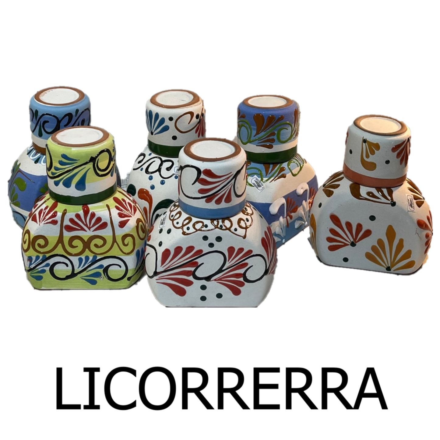 1 PC Water Carafe Hand made clay, water carafe/licorera/bed side decanter/tequilero