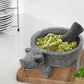 6" Molcajete Pig Face