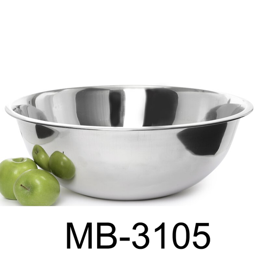 9.5in Stainless Steel Mixing Bowl
