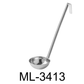 12 Oz Stainless Steel Ladle With Curve Handle