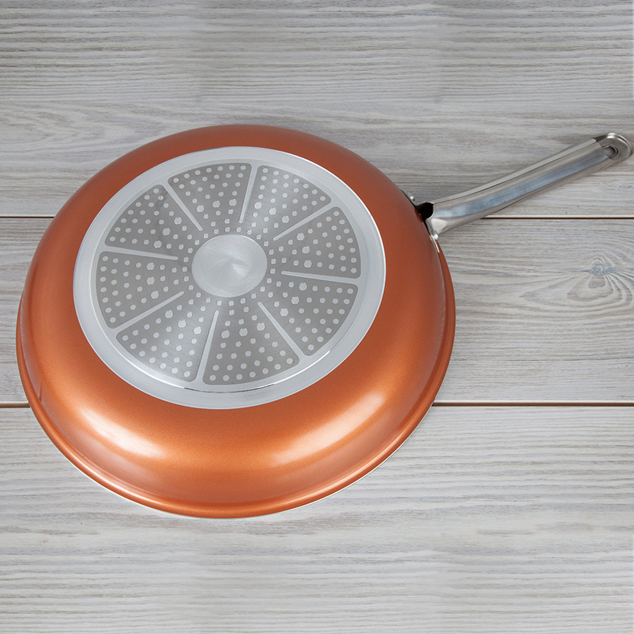 3 PC Copper Non Stick Fry Pan Set
