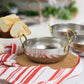 6 PC Mini Vintage Au Gratin Pan Set with Brass Handle