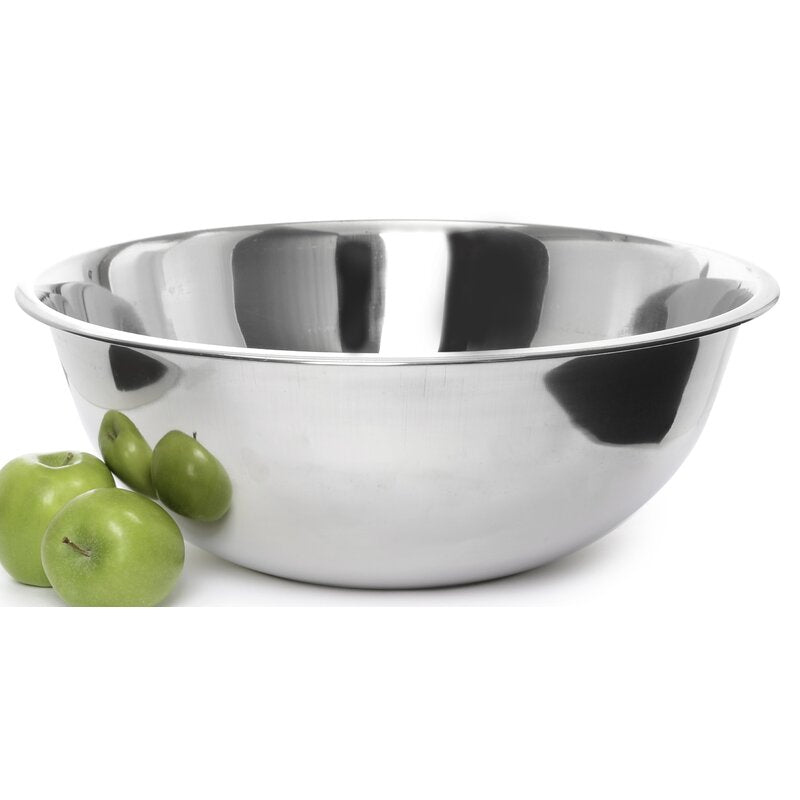 9.5in Stainless Steel Mixing Bowl