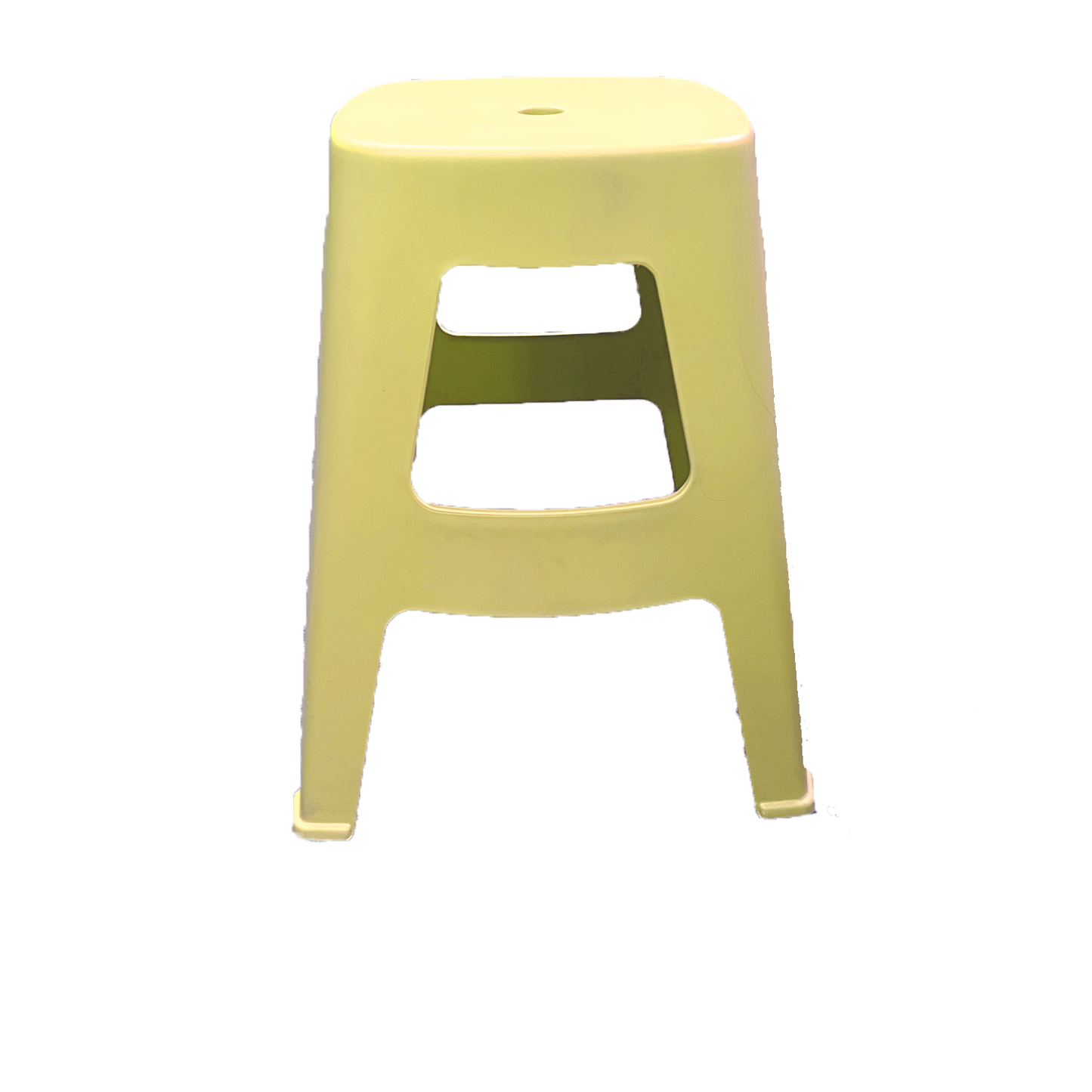 Yellow Matte Stool