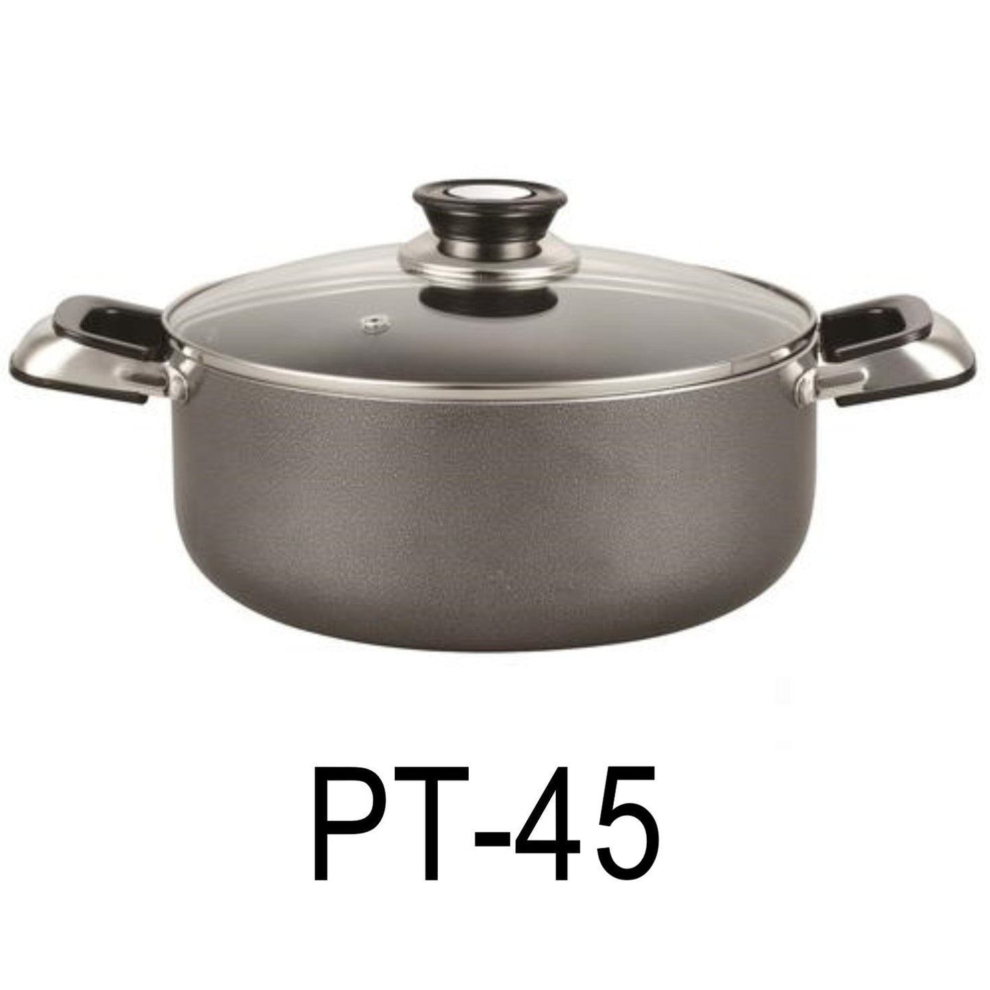 45 QT Non-stick Stockpot with Glass Lid