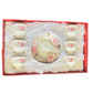 12 PC Porcelain Rose Tea Set