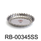 45cm Stainless Steel Round Plate - Food Serving Tray