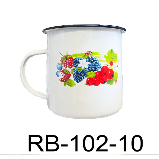 10cm Enamel Mug