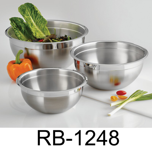 3 PC Stainless Steel Mixing Bowls Set