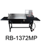 2 in 1 Stainless Steel Taco Cart With Deep Fryer