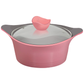 28cm Pink Ceramic Casserole