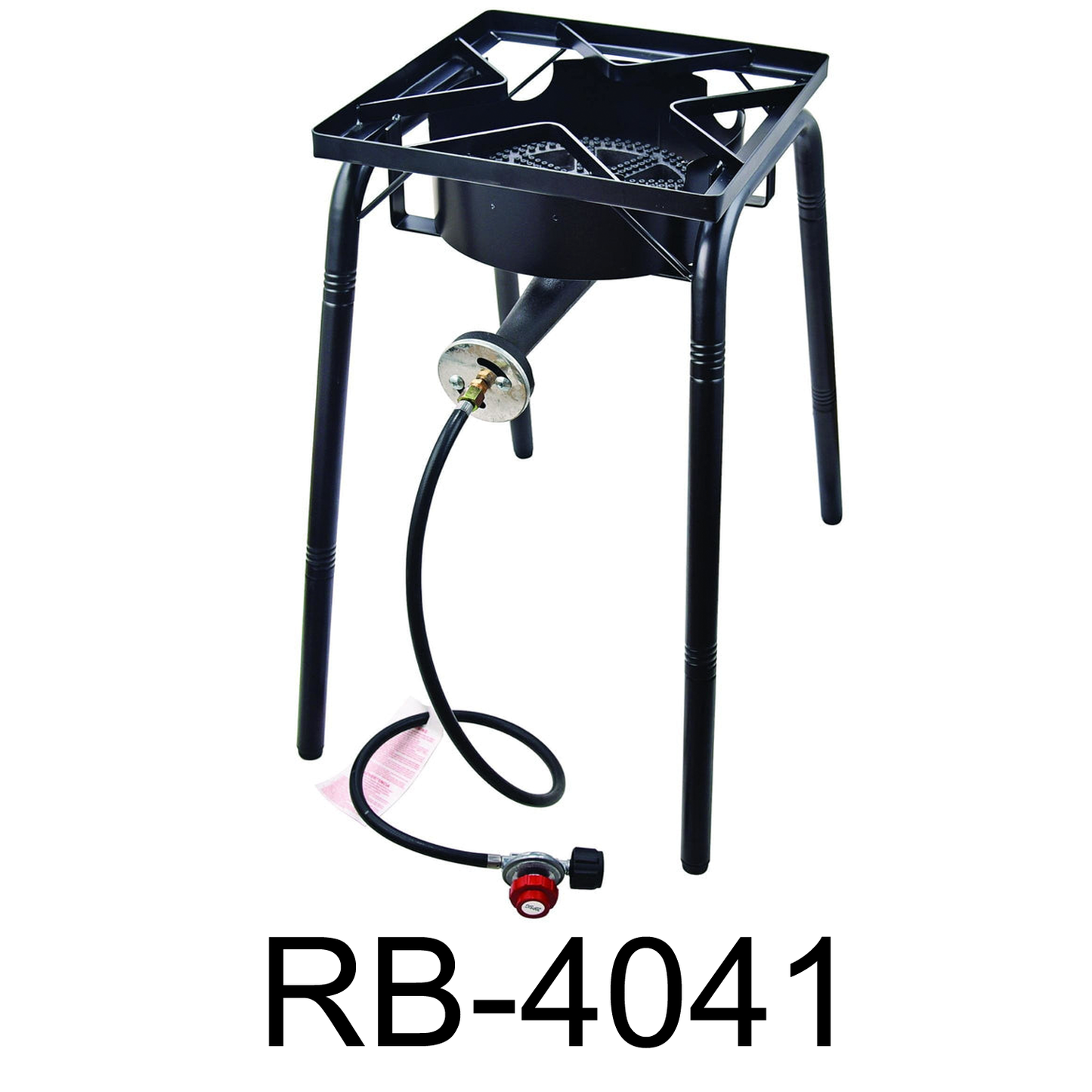 Tall Single Burner Gas Stove With Twisted Leg
