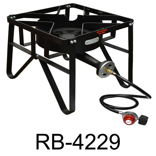 16" Square Single Burner Outdoor Gas Stove