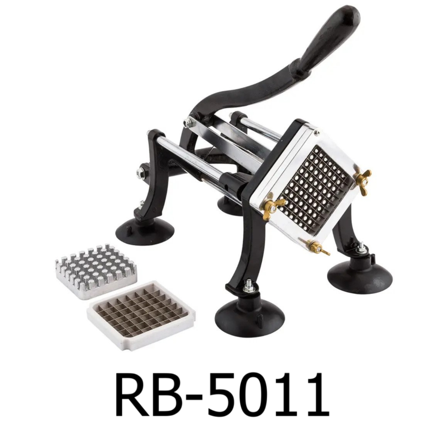 Black Manual Potato Chips, French Fries Cutter