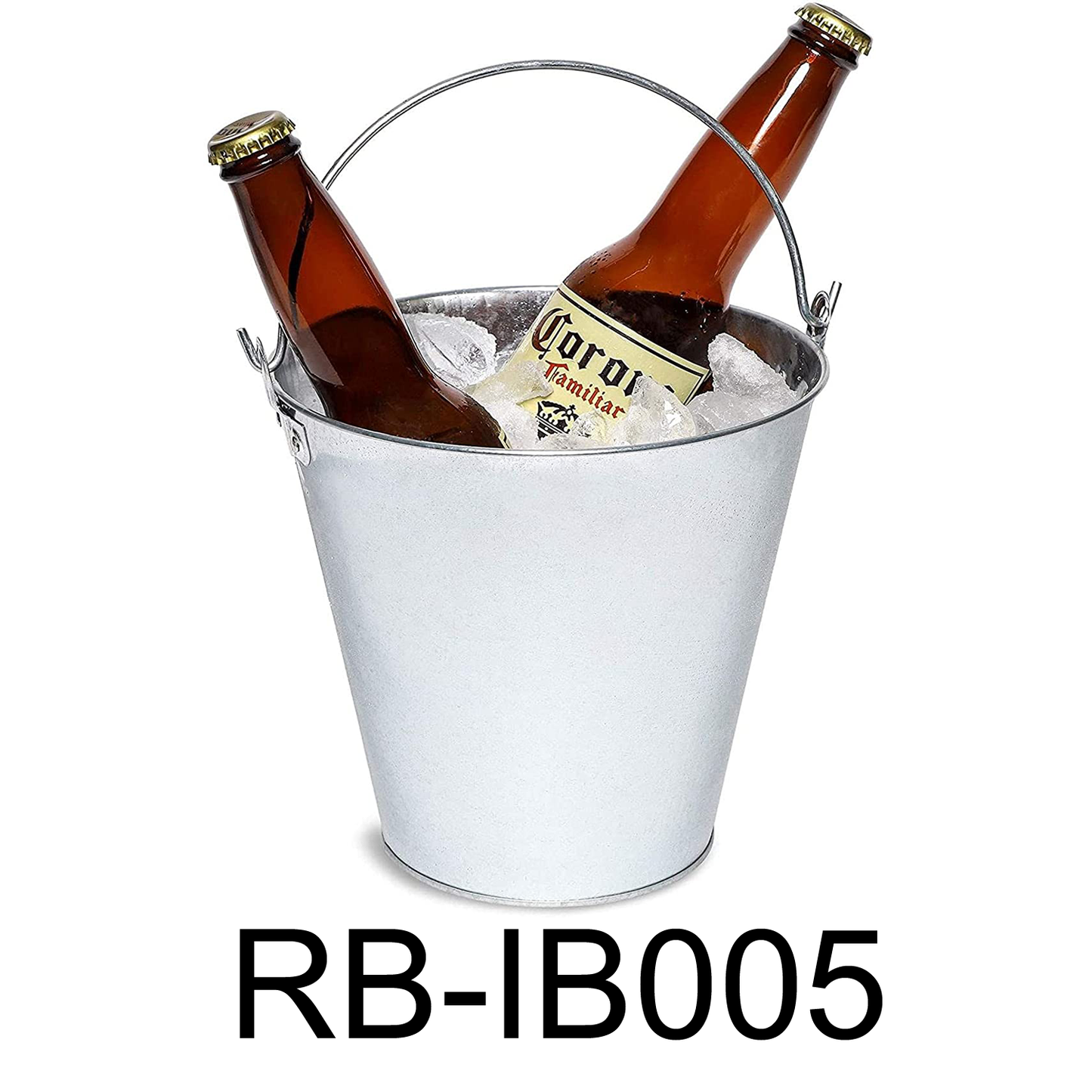 5 QT Galvanized Pail Beer Bucket