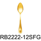 12 PC Medusa Design Dinner Spoon Set