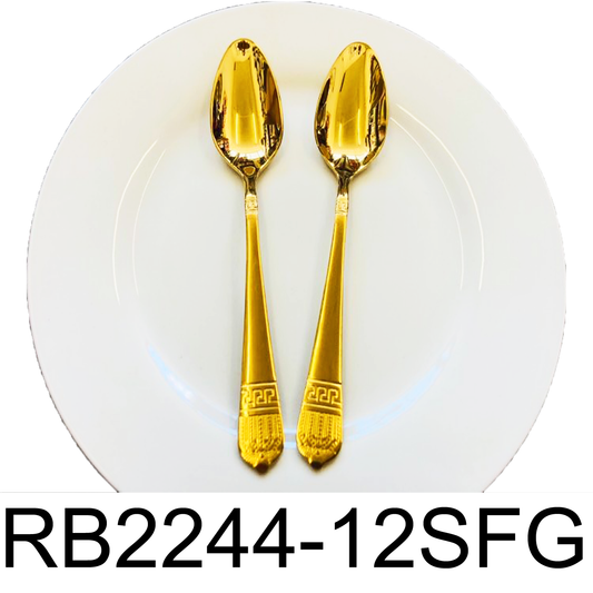 12 PC Royal Design Dinner Spoon Set