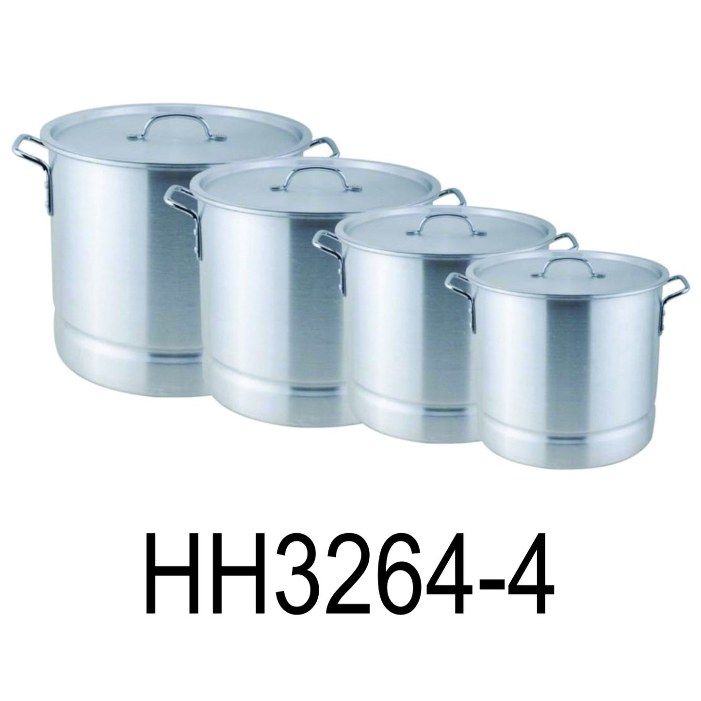 12 PC Big Size Tamales Aluminum Stock Pot Set With Steamer Rack