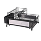 2 Tier Stainless Steel and Self-Draining Rack