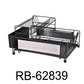 2 Tier Stainless Steel and Self-Draining Rack