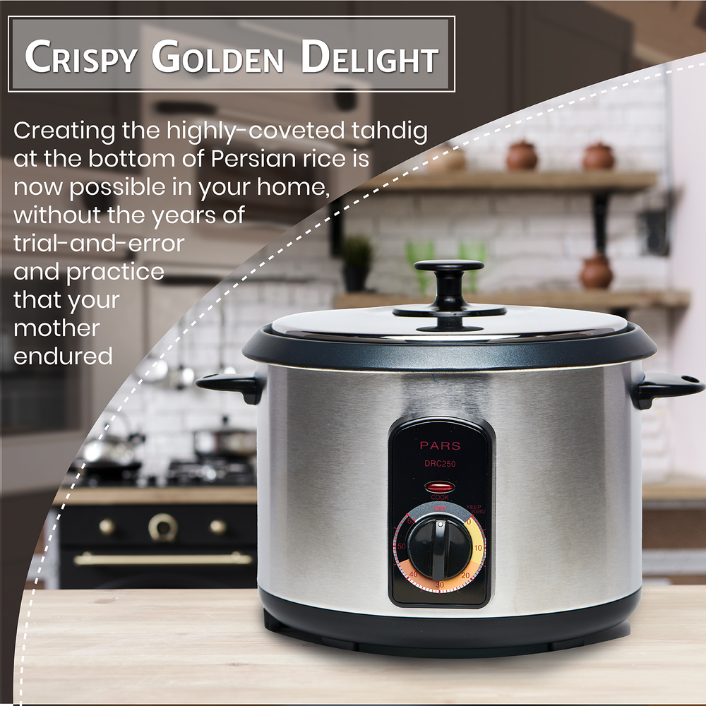15 Cup Pars Automatic Persian Rice Cooker