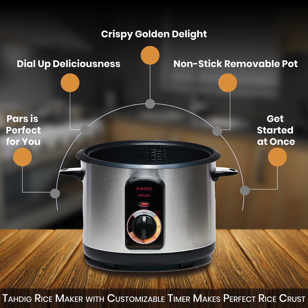 15 Cup Pars Automatic Persian Rice Cooker