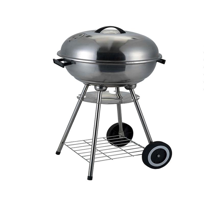 18" Charcoal BBQ Grill Kittle with 4 Legs- Charcoal Grill