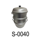 4 PC 40cm Aluminum Steamer/Tamales Pot/Manto