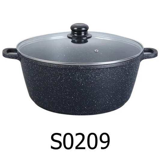 36cm Marble Dutch Oven Non-Stick High Quality